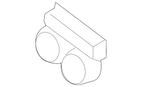 88337-3ka1b Nissan Genuine Cup Holder