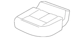 88350-9fv5a Nissan Genuine Cushion Assembly