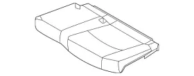 Nissan 88361-6ta1a Genuine Seat Cushion Pad