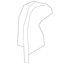 88393-ez04b Nissan Genuine Lock Cover
