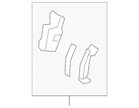 88456-3ja0a Nissan Genuine Recline Cover