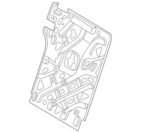 88601-6rg0a Nissan Genuine Seat Back Frame 88601-6rg0a Nissan Genuine Seat Back Frame