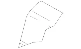 Nissan 88611-9de2a Genuine Seat Back Pad