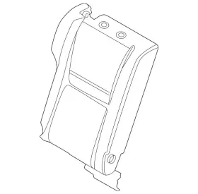 88615-6ra0a Nissan Genuine Seat Back Pad 88615-6ra0a Nissan Genuine Seat Back Pad