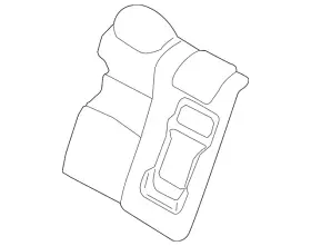 88620-6ca1d Nissan Genuine Seat Back Cover