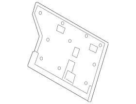 88622-5aa0b Nissan Genuine Seat Back Panel 88622-5aa0b Nissan Genuine Seat Back Panel