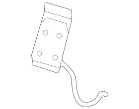 Nissan 88635-3jp1a Genuine Seat Back Heater