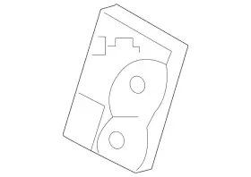88639-6ma0a Nissan Genuine Rear Cover 88639-6ma0a Nissan Genuine Rear Cover
