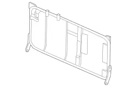 88652-ez50a Nissan Genuine Seat Back Frame