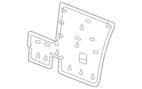 88659-4cp1a Nissan Genuine Seat Back Panel
