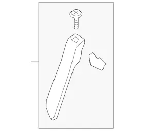 88660-9hs0a Nissan Genuine Bolster