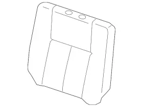 88670-9fv4a Nissan Genuine Seat Back Cover