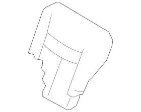 88670-9uf8d Nissan Genuine Seat Back Cushion Cover
