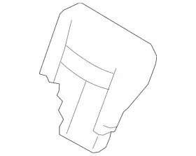 88670-9uh6a Nissan Genuine Seat Back Cover