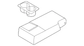 88700-6lb0a Nissan Genuine Armrest