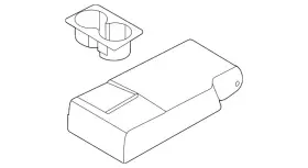 88700-6ln2d Nissan Genuine Armrest