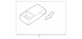 88700-9dj2b Nissan Genuine Armrest Assembly