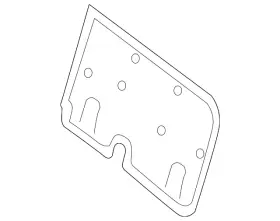 88766-3ja0a Nissan Genuine Seat Back Panel
