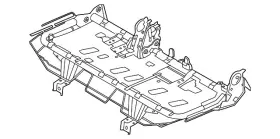 Nissan 89301-6ta0a Genuine Cushion Frame
