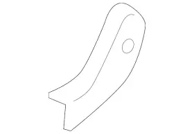 89305-1lz0b Nissan Genuine Hinge Cover