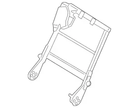 89601-1lk5a Nissan Genuine Seat Back Frame