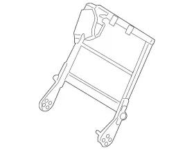 89601-5zj0b Nissan Genuine Seat Back Frame