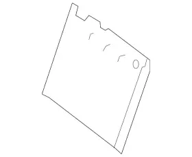 89605-3ja2a Nissan Genuine Seat Back Panel