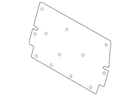 89659-1lk5a Nissan Genuine Seat Back Panel