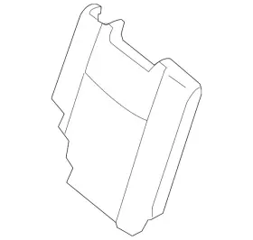 89670-9pg2a Nissan Genuine Seat Back Cover