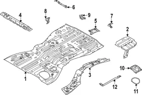 G4520-6sama Nissan Genuine Seat Support