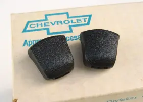 302-327-396 Nos Gm 70-72 Camaro Chevelle Nova Gto Skylark 442 F85 Black Seat Knobs 71 Z28 Ss