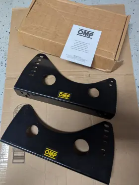 Hc0-0733-b01 Omp Hc/733e Racing Seat Side Mounts Steel Brackets New