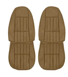 F1008000120z Parts Unlimited Interiors 1980-81 Firebird Complete Interior Seat Upholstery Set With Zipper Back Front