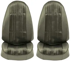 N72276 Parts Unlimited Interiors 1972 Chevy Nova Rally Ss Complete Upholstery Set 2 Door With Front Buckets &