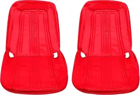 W1027000154 Parts Unlimited Interiors 1969-70 Chevy Pickup Truck Front Bucket Seat Upholstery Walrus Vinyl Bright