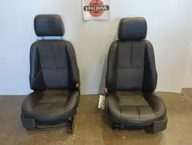 202-00786bl Pontiac Heated Black Leather Front Seats Ar9 Electric From 2006 Grand Prix 10916527