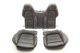 215.po1u10 Porsche 2010-2016 Panamera Turbo Awd Brown Leather Rear Electric Seats