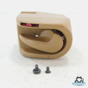 955522672096c6 Porsche 03-10 Cayenne Rear Passenger Seat Back Release Handle With Bezel Beige Oem