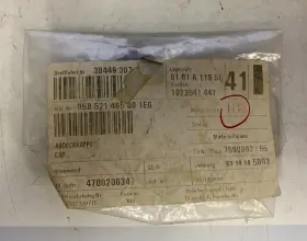 958521465001e0 Porsche Nos Genuine Black Cover Cap For Bolt