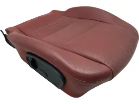 99652150900 Porsche 1997 Boxster Front Right Seat Bottom Cushion Leather Red Oem
