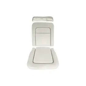 C8zz-65600501kl Scott Drake 1968 Bucket Seat Foam With Upper Pad And Listing Wires