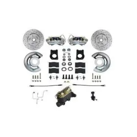 Dbc-a120-d-ds Scott Drake 1964-66 Manual Front Disc Brake Conversion Kit