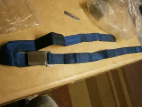 801973 Studebaker Vintage Car Truck Seat Belt New Yankee Blue 1950ft 1960s