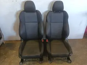 202-60658al Subaru 2015-2021 Wrx Front Seats Black Cloth Heated Manual Tracks 1186178