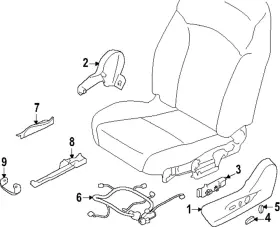 64115sj140vh Subaru Genuine Track End Cap