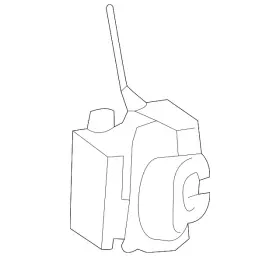 64383sg022 Subaru Genuine Lock Assembly