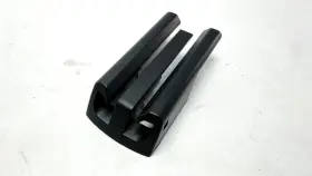 1051475-00-a Tesla 12-20 Model S Front Seat Track Rail End Slide Trim Cover Panel Oem