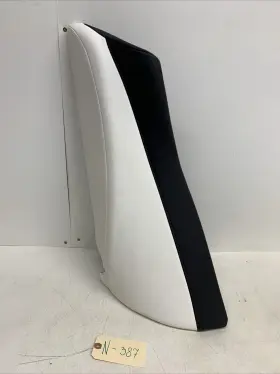 1096027-02-i Tesla 2017-2023 Model 3 Rear Drivers Side Seat Bolster White Oem 387 U14