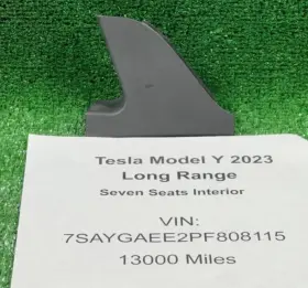 1501306-00-a Tesla 1501306-st-d 2020-2023 Model Y 2nd Row Seat Right Closeout Panel Oem