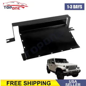 Jhhw000081 Topone Under Seat Amplifier Rack For Jeep 2020- Gladiator Jt 2018- Wrangler Jl